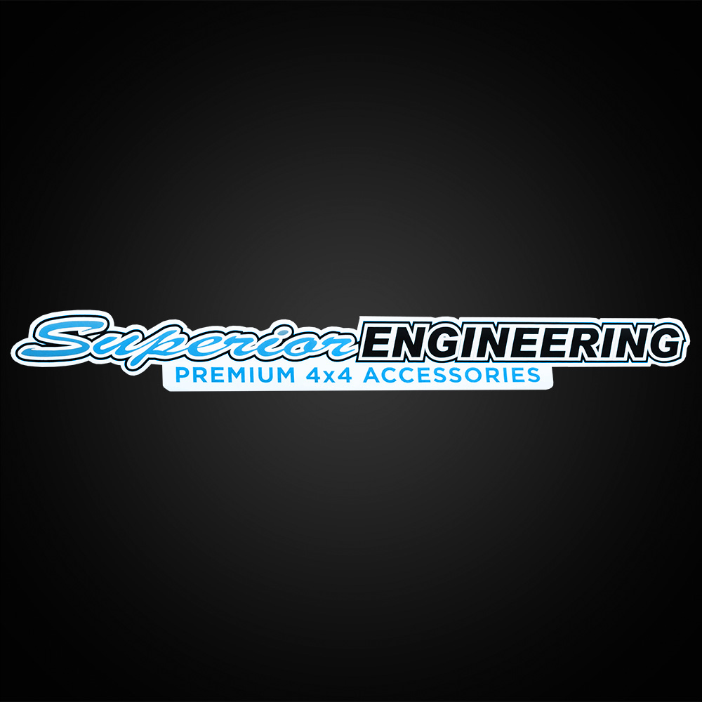 Superior Large Sticker Blue 670mm x 80mm (Type 1 Design) - SUP-SLB-1